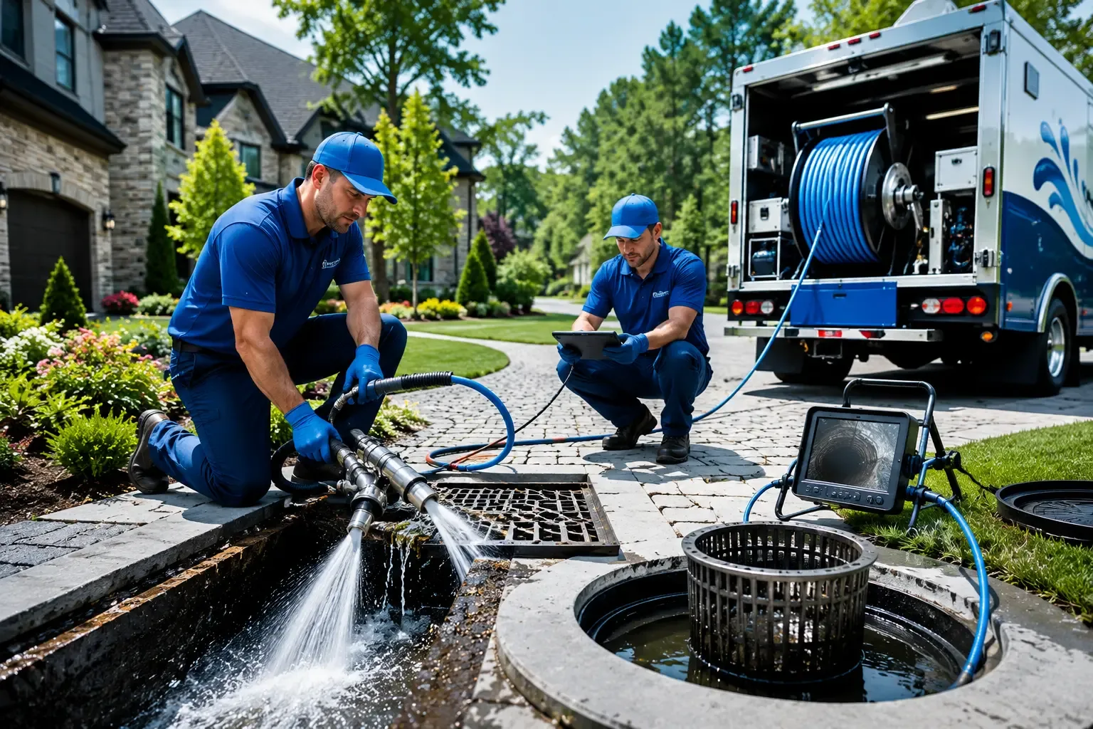 Local outdoor drain cleaning professionals in Piasa, IL