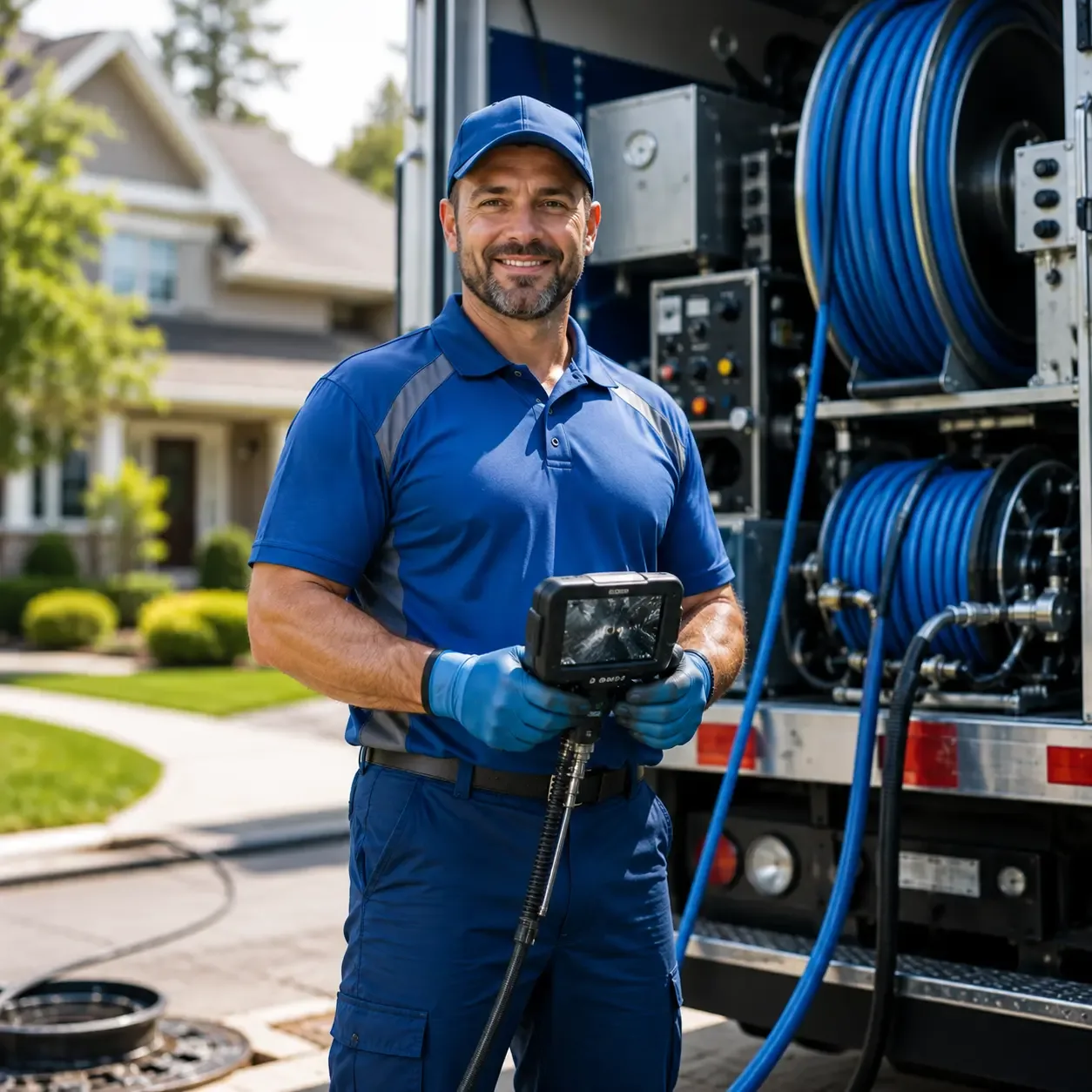 Local outdoor drain cleaning specialists in Piasa, IL